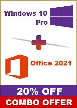 Windows 10 Pro + Office 2021 Lifetime Activation Key - Email Delivery